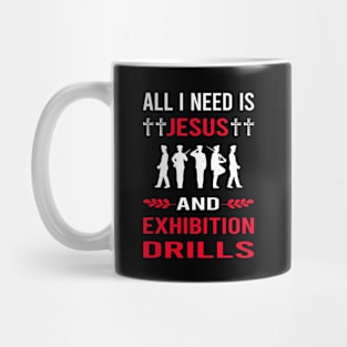 I Need Jesus And Exhibition Drill Mug